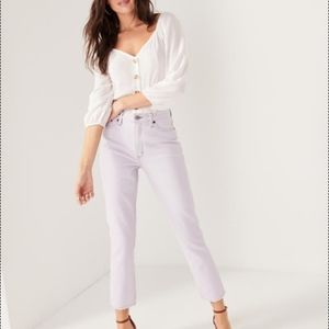 A&F High Rise Mom Jeans